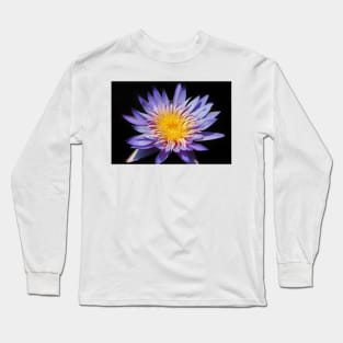 Purple Lotus Long Sleeve T-Shirt